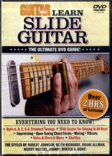 GUITAR WORLD LEARN SLIDE GTR DVD, Book GUITAR WORLD LEARN SLIDE GTR DVD, Book