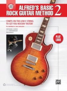 ALFREDS BASIC ROCK GUITAR METHOD 2 BOOK, Paperback Book ALFREDS BASIC ROCK GUITAR METHOD 2 BOOK, Paperback Book