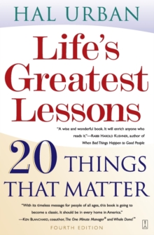 Life's Greatest Lessons : 20 Things That Matter, Paperback Book Life's Greatest Lessons : 20 Things That Matter, Paperback Book
