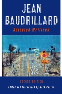 Jean Baudrillard : Selected Writings, Hardback Book Jean Baudrillard : Selected Writings, Hardback Book