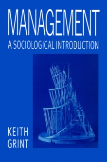 Management : A Sociological Introduction