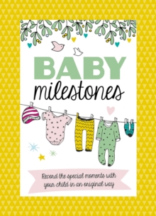Baby Milestones Cards : Record the special moments with your child in an original way