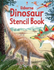 Dinosaur Stencil Book, Hardback Book Dinosaur Stencil Book, Hardback Book