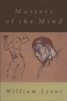 Matters of the Mind, Paperback Book Matters of the Mind, Paperback Book