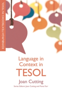 Language in Context in TESOL, Hardback Book Language in Context in TESOL, Hardback Book
