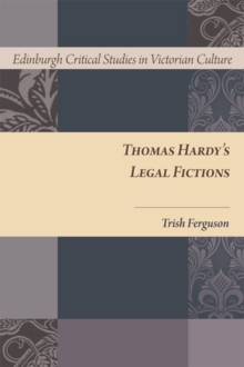 Thomas Hardy's Legal Fictions, Hardback Book Thomas Hardy's Legal Fictions, Hardback Book