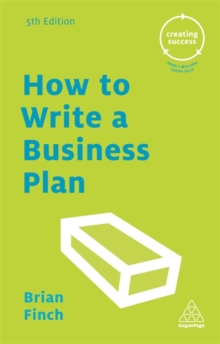 How to Write a Business Plan, Paperback Book How to Write a Business Plan, Paperback Book