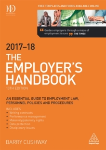 The Employer's Handbook 2017-2018, Paperback / softback Book The Employer's Handbook 2017-2018, Paperback / softback Book