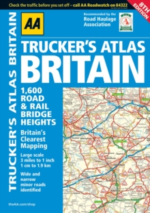 AA Trucker's Atlas Britain, Spiral bound Book AA Trucker's Atlas Britain, Spiral bound Book