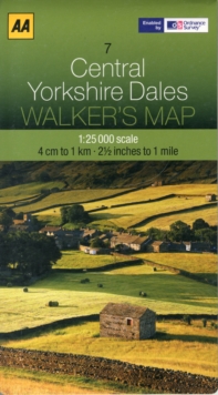 Central Yorkshire Dales, Sheet map, folded Book Central Yorkshire Dales, Sheet map, folded Book