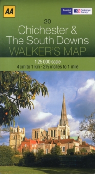 Chichester and The South Downs, Sheet map, folded Book Chichester and The South Downs, Sheet map, folded Book