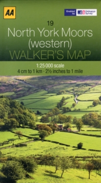 North York Moors (Western), Sheet map, folded Book North York Moors (Western), Sheet map, folded Book