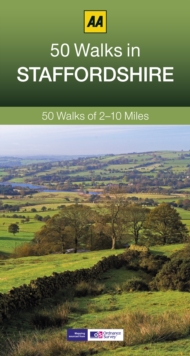 50 Walks in Staffordshire, Paperback / softback Book 50 Walks in Staffordshire, Paperback / softback Book