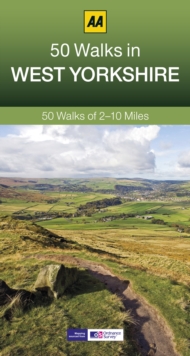 50 Walks in West Yorkshire, Paperback Book 50 Walks in West Yorkshire, Paperback Book