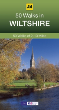 50 Walks in Wiltshire, Paperback Book 50 Walks in Wiltshire, Paperback Book