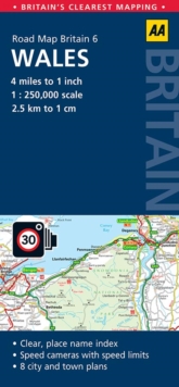 Wales, Sheet map, folded Book Wales, Sheet map, folded Book