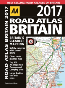 AA Road Atlas Britain 2017, Spiral bound Book AA Road Atlas Britain 2017, Spiral bound Book