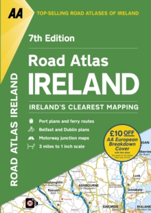 AA Road Atlas Ireland, Paperback Book AA Road Atlas Ireland, Paperback Book