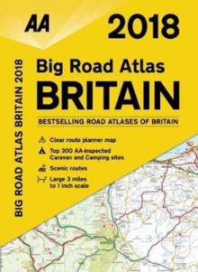 AA Big Road Atlas Britain, Paperback Book AA Big Road Atlas Britain, Paperback Book