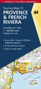 Provence & French Riviera, Sheet map, folded Book Provence & French Riviera, Sheet map, folded Book