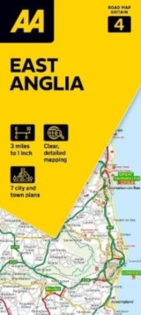 AA Road Map East Anglia