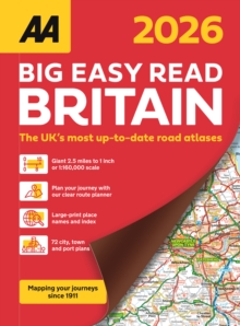 AA Big Easy Read Atlas Britain 2026