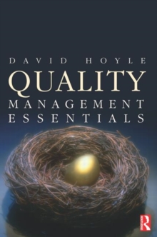 Quality Management Essentials, Paperback Book Quality Management Essentials, Paperback Book