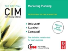CIM Revision Cards Marketing Planning, Hardback Book CIM Revision Cards Marketing Planning, Hardback Book