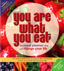 You are What You Eat : The Meal Planner That Will Change Your Life, Paperback Book You are What You Eat : The Meal Planner That Will Change Your Life, Paperback Book