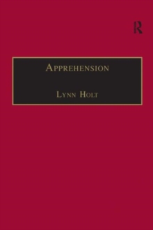 Apprehension : Reason in the Absence of Rules, Hardback Book Apprehension : Reason in the Absence of Rules, Hardback Book