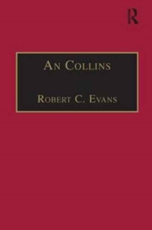 An Collins : Printed Writings 1641-1700: Series II, Part Two, Volume 1, Hardback Book An Collins : Printed Writings 1641-1700: Series II, Part Two, Volume 1, Hardback Book