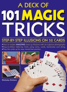 A Deck of 101 Magic Tricks : Step-by-Step Illusions on 52 Cards in a Presentation Tin Box, Cards Book A Deck of 101 Magic Tricks : Step-by-Step Illusions on 52 Cards in a Presentation Tin Box, Cards Book