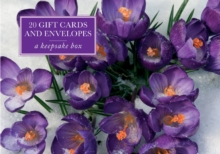 Tin Box of 20 Gift Cards and Envelopes: Crocus