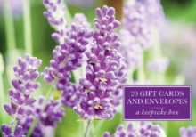 Tin Box of 20 Gift Cards and Envelopes: Lavender, Cards Book Tin Box of 20 Gift Cards and Envelopes: Lavender, Cards Book