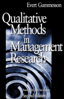 Qualitative Methods in Management Research, Paperback Book Qualitative Methods in Management Research, Paperback Book