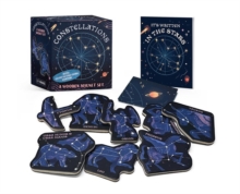 Constellations: A Wooden Magnet Set : With glow-in-the dark poster!