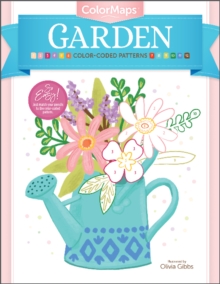 ColorMaps: Garden : Color-Coded Patterns Adult Coloring Book