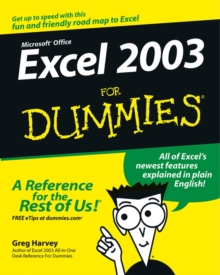 Excel 2003 for Dummies, Paperback Book Excel 2003 for Dummies, Paperback Book