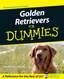 Golden Retrievers for Dummies, Paperback Book Golden Retrievers for Dummies, Paperback Book