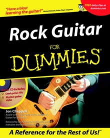 Rock Guitar For Dummies, Paperback Book Rock Guitar For Dummies, Paperback Book