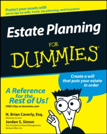 Estate Planning For Dummies, Paperback / softback Book Estate Planning For Dummies, Paperback / softback Book