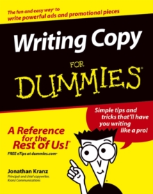 Writing Copy For Dummies, Paperback / softback Book Writing Copy For Dummies, Paperback / softback Book
