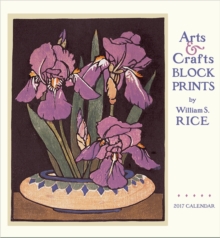 Arts & Crafts Block Prints by William S. Rice 2017 Wall Calendar, Calendar Book Arts & Crafts Block Prints by William S. Rice 2017 Wall Calendar, Calendar Book