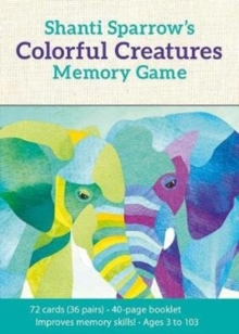 Shanti Sparrow's Colorful Creatures Memory Game, Game Book Shanti Sparrow's Colorful Creatures Memory Game, Game Book