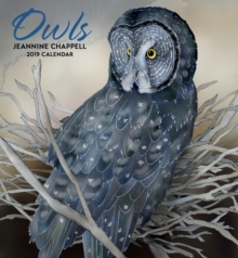 Owls Jeannine Chappell 2019 Wall Calendar, Calendar Book Owls Jeannine Chappell 2019 Wall Calendar, Calendar Book