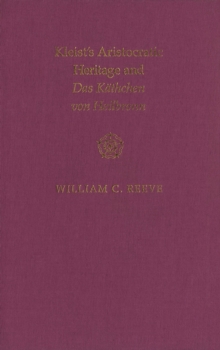 Kleist's Aristocratic Heritage and Das Kathchen von Heilbronn