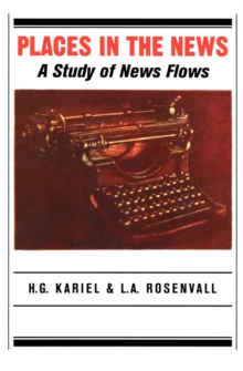 Places in the News : A Study of News Flows