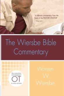 Wiersbe Bible Commentary Old Testament, Hardback Book Wiersbe Bible Commentary Old Testament, Hardback Book