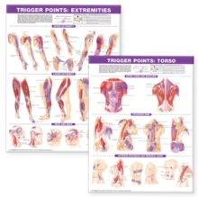 Trigger Point Chart Set: Torso & Extremities Paper, Wallchart Book Trigger Point Chart Set: Torso & Extremities Paper, Wallchart Book