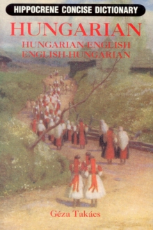 Hungarian-English / English-Hungarian Concise Dictionary, Paperback Book Hungarian-English / English-Hungarian Concise Dictionary, Paperback Book